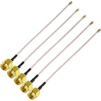 ABYN-SMA To IPX Coaxial Cable SMA Male To UFL/U.FL/MHF1 Coaxial Cable IPX To SMA Male Plug Cable Wifi Antenna Pigtail Extension