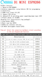 WeMos D1 Mini Pro V3.0 NodeMcu 4MB/16MB bytes Lua WIFI Internet of Things Development board based ESP8266 CH340G Nodemcu V2