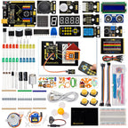 Keyestudio Complete STEM Super Starter Kit With Arduino UNO/ MEGA Plus Board DIY Electronic+28 Project Programming Stater Kit