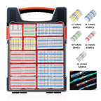 100~1000Pcs Heat Shrink Butt Terminals with Solder ,Solder Seal Wire Connectors,IP67 Waterproof Electrical Equipment Connection