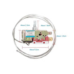 Thermostat Switch WDF19-K Refrigerator Thermostat Household Metal Temperature Controller for Siemens Bosch Refrigerator Parts