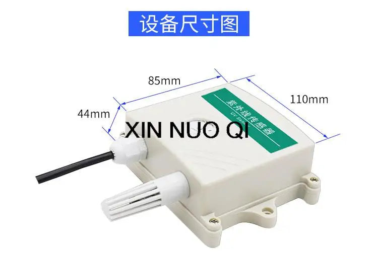 UV Light Intensity Meter Ultraviolet Sensor 4-20mA RS485 0-5V 10V Solar UV Sensor Detector Illuminance Sunshine Transmitter