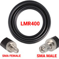 Coaxial LMR400 Cable N to N/ SMA/RP-SMA Male Female Connector Crimp 50 ohm RF LMR-400 Pigtail Antenna Radio Cable