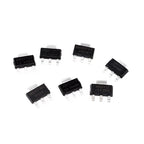 50/100Pcs AMS1117-1.2V 1.5V 1.8V 2.5V 3.3V ADJ SOT-223 SOT-89 AMS1117CD-5.0 TO-252 Adjustable/Fixed Low Dropout Linear Regulator