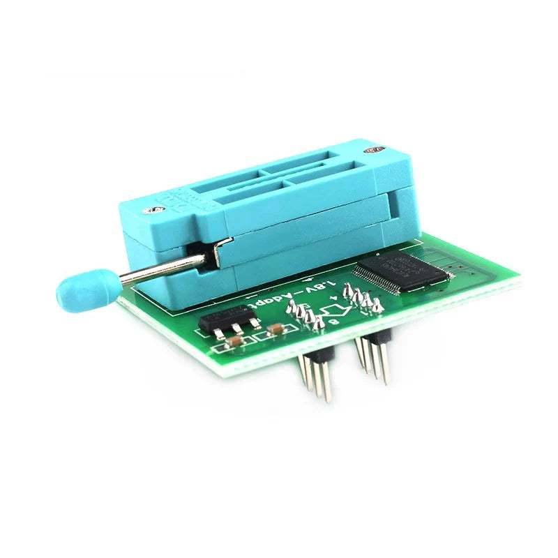 1.8V adapter for Iphone or motherboard 1.8V SPI Flash SOP8 DIP8 W25 MX25 use on programmers TL866CS TL866A EZP2010 EZP2013 CH341
