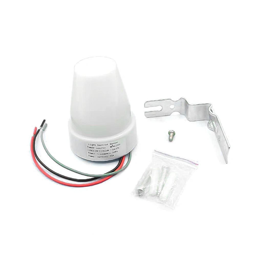 AS-22 AC110-220 Automatic On Off Adjustable Street Light Photoswitch Photocell Sensor Switch Photo Control Sensor Switch