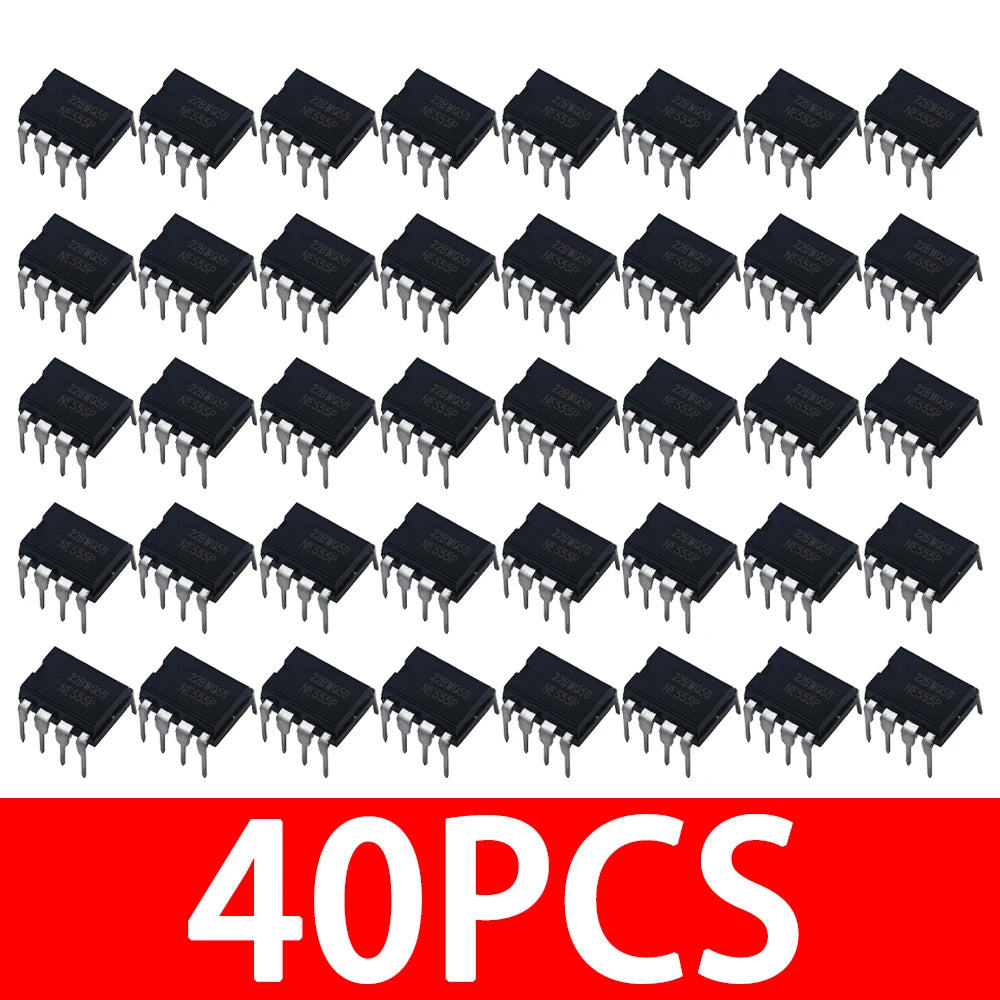 10PCS /20pcs/30pcs/40pcs/50pcs  New NE555 NE555P NE555N 555 Timers DIP-8 TEXAS
