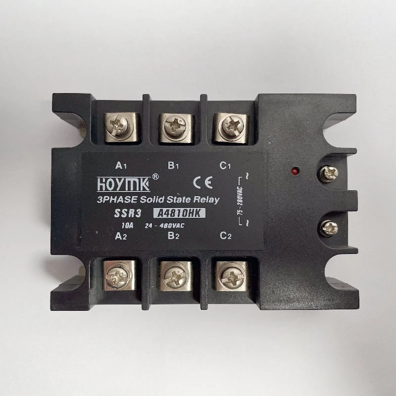 3 Phase Solid State Relay AC to AC 75-280V Input 24-480V Load 110 Volt Power Rele 220V 230V Voltage Control Relay 10-100A