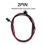 0.5m 1m 2m Male Female Extension Cable 2Pin 3Pin 4Pin 5Pin  JST Wire Plug Connector Cable For WS2811 WS2812 RGBWW  LED Strip Lig