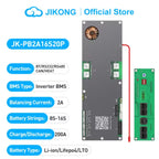 JK BMS PB2A16S20P 200A LiFePo4 Li-Ion LTO Battery 24V 48V 72V JK Inverter BMS 8S 10S 12S 14S 16S Active balancer 2A JIKONG BMS