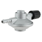 1pc 1LB Disposal Bottle Valve Adjustable Flow Low Pressure Propane Regulator Barb Hose Connection 7/16in Camping Stove BBQ Grill