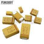 10PCS A B C D Type Tantalum Capacitor 22UF 47UF 100NF 68UF 6.3V 10V 16V 25V 35V 50V/4.7/10/33/68/100UF A3216/B3528/C6032/D7343