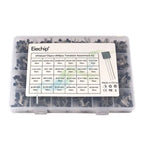 200-900PCS TO-92 Transistor Assortment Kit PNP/NPN Box BC547 BC327 BC337 2N2222 3904 3906 C945transistors set electronics Kit