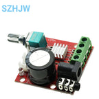 1-10PCS 12V Mini Hi-Fi PAM8610 Audio Stereo Amplifier Board 2X10W Dual Channel D Class