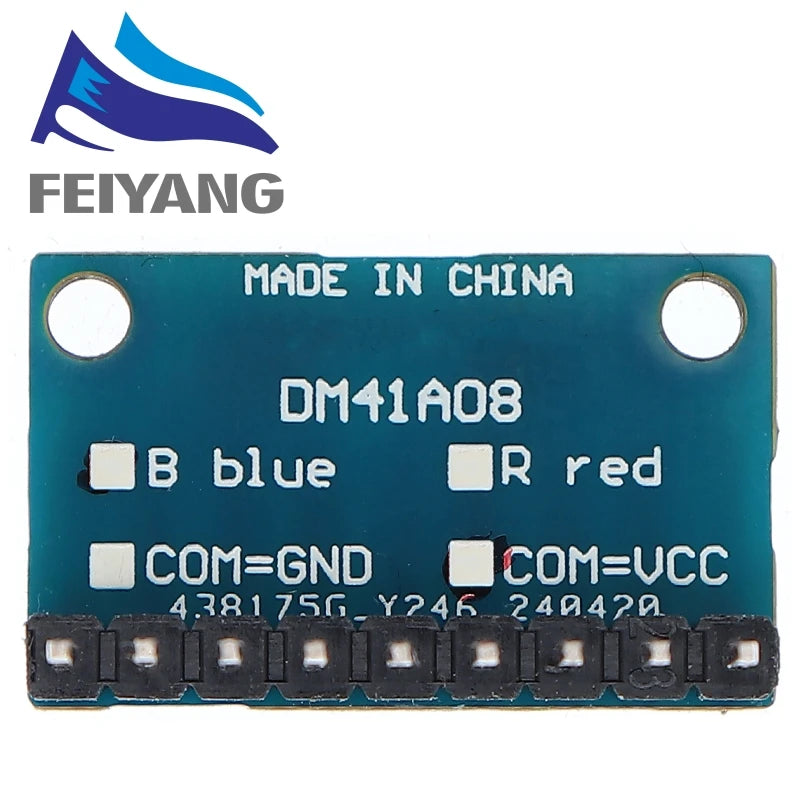 3-24V 8 Bit Blue/Red Common anode/cathode LED indicator Module Breadboard starter kit Board for MCU ARM 3d printer UNO MEGA2560
