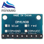 3-24V 8 Bit Blue/Red Common anode/cathode LED indicator Module Breadboard starter kit Board for MCU ARM 3d printer UNO MEGA2560