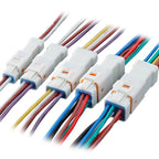 2P 3P 4P 6P 8P 0.6MM Waterproof Wire Connector Plug Male And Female Socket With Cable JST Connectors