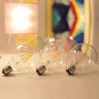 Retro Edison Filament LED Light Bulb E27 AC 220V 240V G80 G95 G125 Globe Light Glass Bulb 2W 4W 6W 8W Lampara LED Lamp