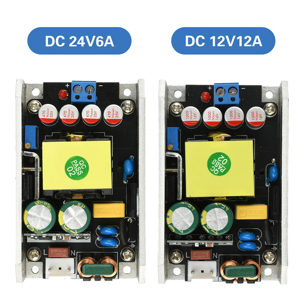 Compact Gallium Nitride Power Module 100W/150W Switching Power Supply Board AC 95-265V to DC 12/24V AC 170-265V to DC 12/24V
