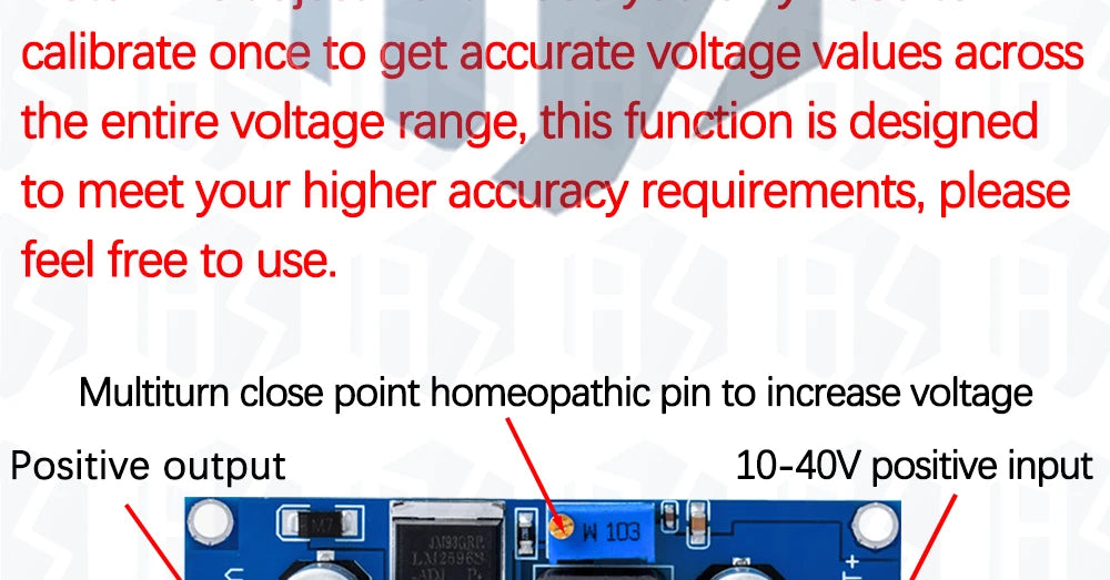 1PCS EGBO LM2596 LM2596S power module + LED Voltmeter DC-DC adjustable step-down power supply module with digital display