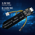 Capacitive Soil Moisture Sensor Module Corrosion Resistant Capacitive Soil Moisture Sensor Board W/ Gravity for Arduino