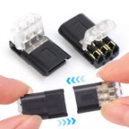 Premium Automotive Wire Connector Detachable Plug, No-Strip Quick Connect, Reliable Durable for Universal Electrical Connections