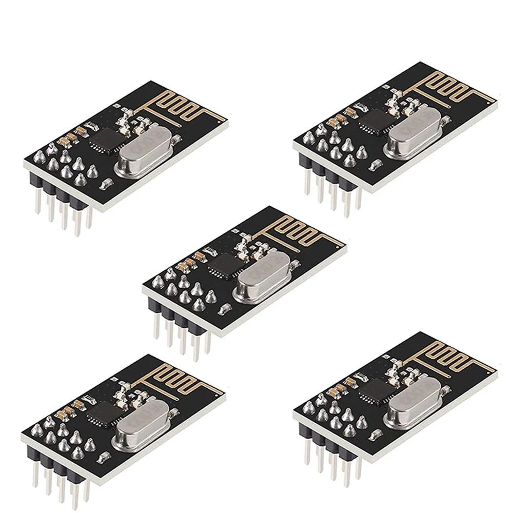 XCW 1-10PCS NRF24L01 2.4GHz 2Mbit/s Wireless Data Transmission RF Transceiver Module Board 1.9-3.6V For Arduino DIY