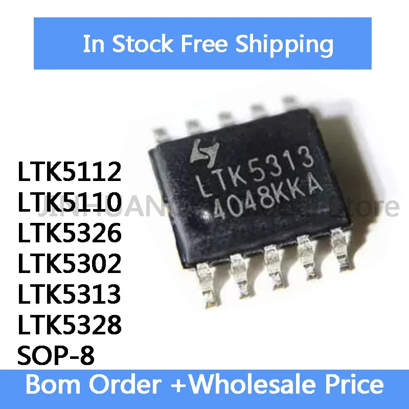 20Pcs LTK5313 LTK5302 ESOP-10 LTK5328 ESOP-16 LTK5326 SSOP-24 LTK5112 LTK5110 E-SOP8 original new IC chip in Stock Wholesale