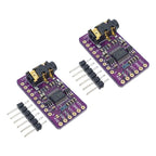 DT21 2X PCM5102 I2S IIS Digital Audio DAC Module, Stereo Converter for Raspberry Pi, 5V