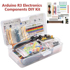 DIY Starter Electronic Kit 830 Tie-points Breadboard for Arduino UNO R3 Electronics Components Kit with Box