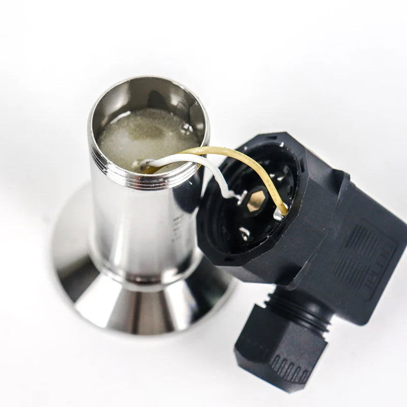 Food Industry Sanitary Diaphragm Pressure Transmitter Flat Film Quick Fit Anti-blocking Clamp 50.5mm Pressure Transducers