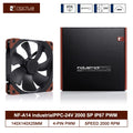 Noctua NF-A14 industrialPPC 2000RPM/3000RPM IP67 140mm Case Fan 12V/24V PWM CPU Cooling Fan Computer Case Industrial Equipment