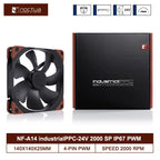Noctua NF-A14 industrialPPC 2000RPM/3000RPM IP67 140mm Case Fan 12V/24V PWM CPU Cooling Fan Computer Case Industrial Equipment