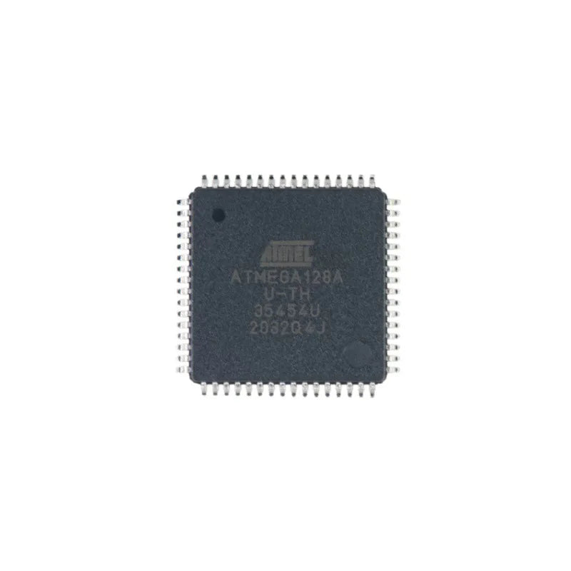 1/5/10/30/50/100Pcs Surface Mount ATMEGA128A-AU TQFP-64 Package 8 Bit AVR Microcontroller Integrated Circuit Chip