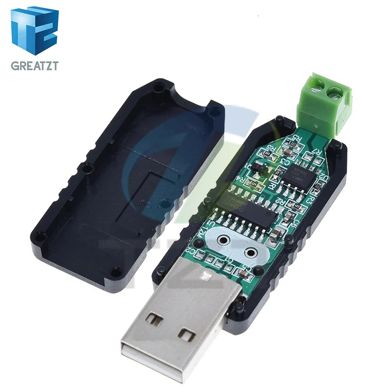 GREATZT USB to RS485 485 Converter Adapter Support Win7 XP Vista Linux Mac OS WinCE5.0