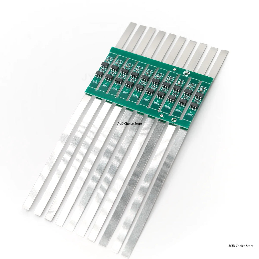 10pcs 3.7V 3A BMS PCM Battery Protection Board For 18650 Li-ion Lithium Battery W/ Solder Be JB Over Current Protection Function