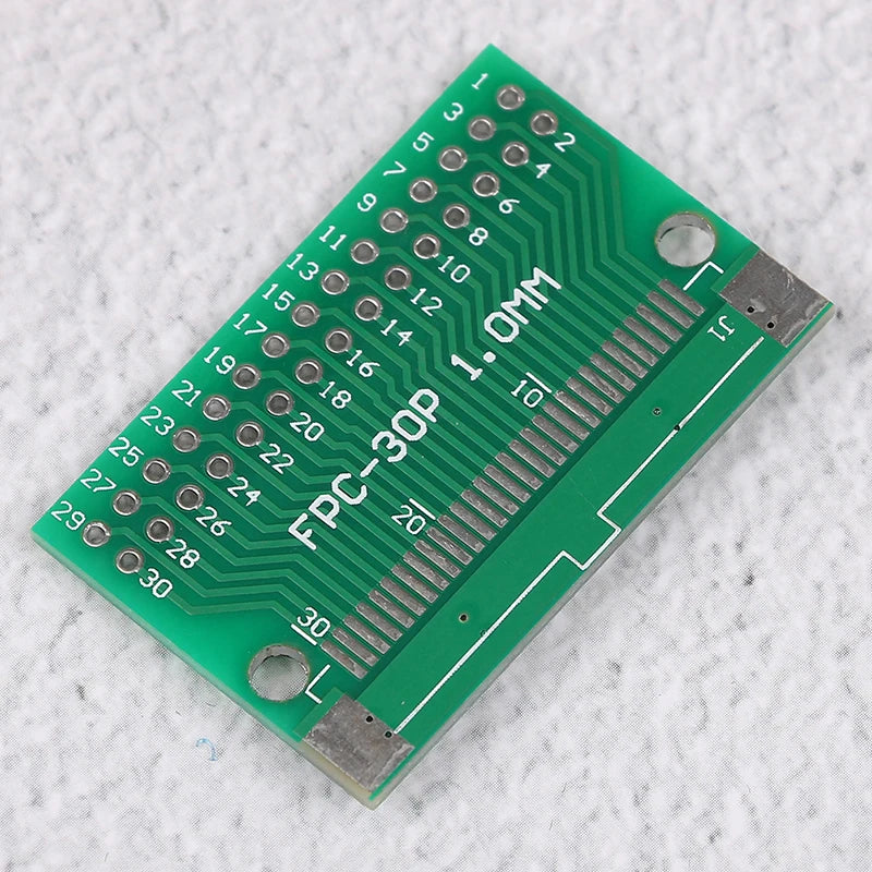1Pcs 30 Pin 0.5mm FFC FPC to 30P 2.54mm DIP PCB Adapter Converter Board