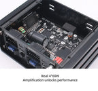 Car Power Amplifier 4*60W Way DSP Car Audio Speaker Amplifier Lossless Audio Processor For Android Large Screen Dedicated