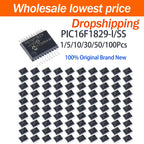 1/5/10/30/50/100Pcs Microchip PIC16F1829-I/SS SSOP20 SMD 8Bit PIC Microcontroller Original Authentic MCU Integrated Circuit Chip