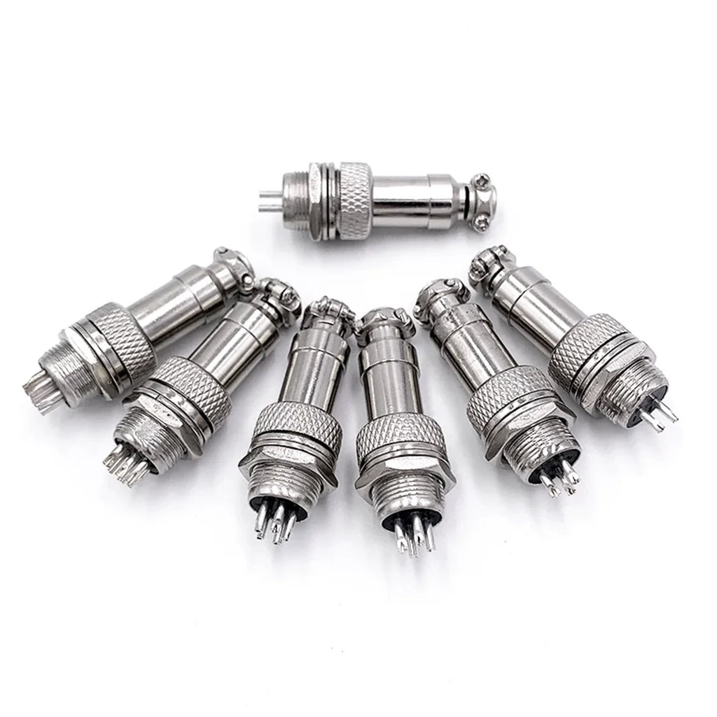 GX16 Connector 2/3/4/5/6/7/8/910Pin Male Female Aviation Connector Waterproof Docking Plug Socket