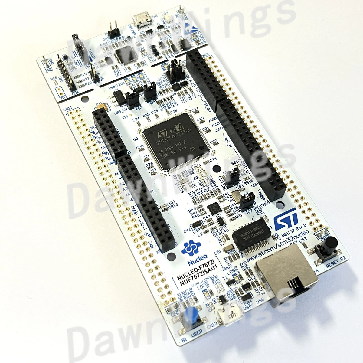 NUCLEO-F767ZI Development Boards & Kits - ARM STM32 Nucleo-144 Development Board STM32F767ZI MCU