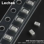 100pcs/lot 0201 0402 0603 0805 NPO X7R SMD Ceramic Capacitors 27nF 33nF 39nF 47nF 68nF 82nF 25V 50V