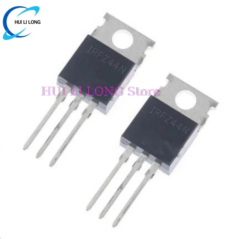 5/10/20pcs IRFZ44N IRFZ44 N-Channel Power MOSFET Transistor, International Rectifier Power 49A 55V 3-Pin TO-220