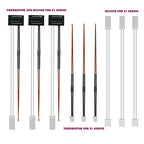 For Bambu Lab Hotend v2.0 V3.0 Kit X1c P1P Thermistor & Ceramic Heater Plate Hotend V3Heater Cartridge 24V 50W 3D Printer Parts