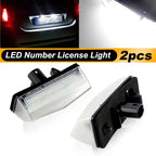 For Toyota Prius XW20 XW30 Prius Plus/V Venza Matrix RAV4 For Lexus CT200h Scion tC White Led License Plate Lights 81270-53011