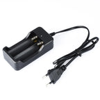 Dual Slots USB Batteries Smart Charger for 18650 26650 16340 14500 Universal Battery Charger For Li-ion 3.7V Rechargeable 2 Slot