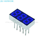 10pcs 0.25 Inch 10Pins 2531AB 2531BB 3 Digits Bits 7 Segment Blue LED Digital Display Digitron Common Anode Cathode C-C C-A