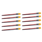 XT30 Male and Female Connector Plug with Silicone Wire 16AWG Cable, Suitable for FPV Drones with RC Lipo Fixed Wing Batteries