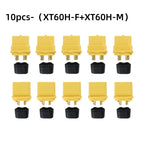 XT60H Connector Plug with Sheath Housing Female Male XT60 Bullet Adapters Connectors for RC Lipo Battery Car Drone Airplane