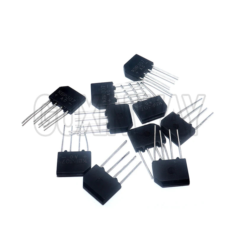 10PCS KBP307 DIP4 Power Diode Electronica Componentes Diode Bridge Rectifier 3A 1000V Set Immersion Kit Throught Hole
